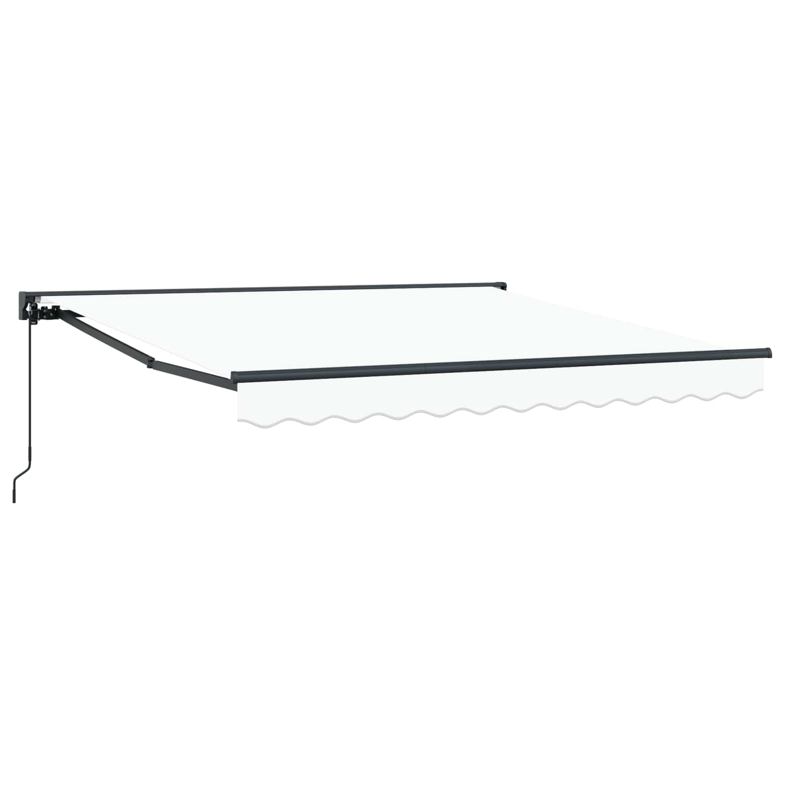 Okvir tende Bijeli 350 x 250 cm Poliester s PU premazom