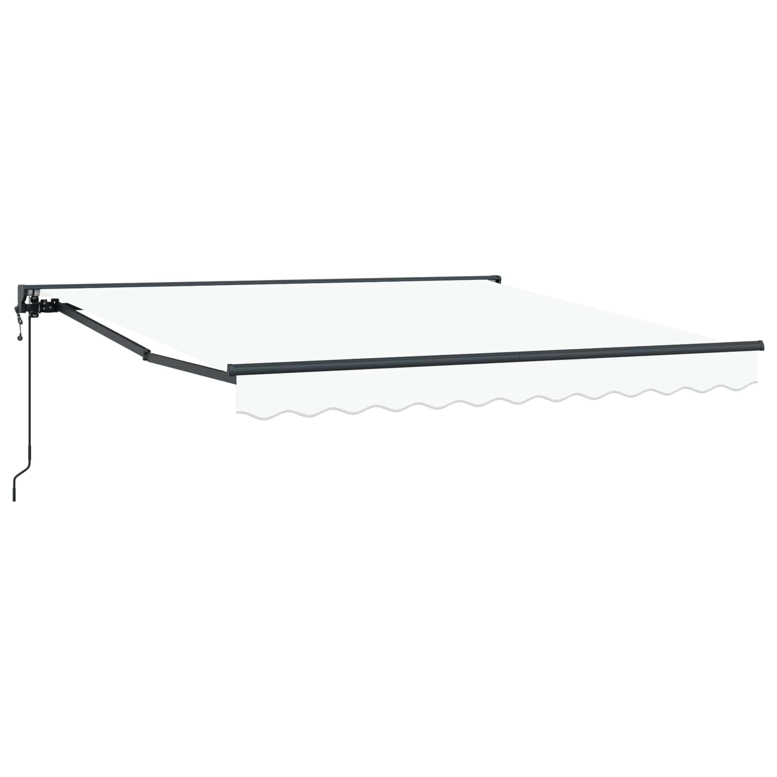 Okvir tende Bijeli 350 x 250 cm Poliester s PU premazom