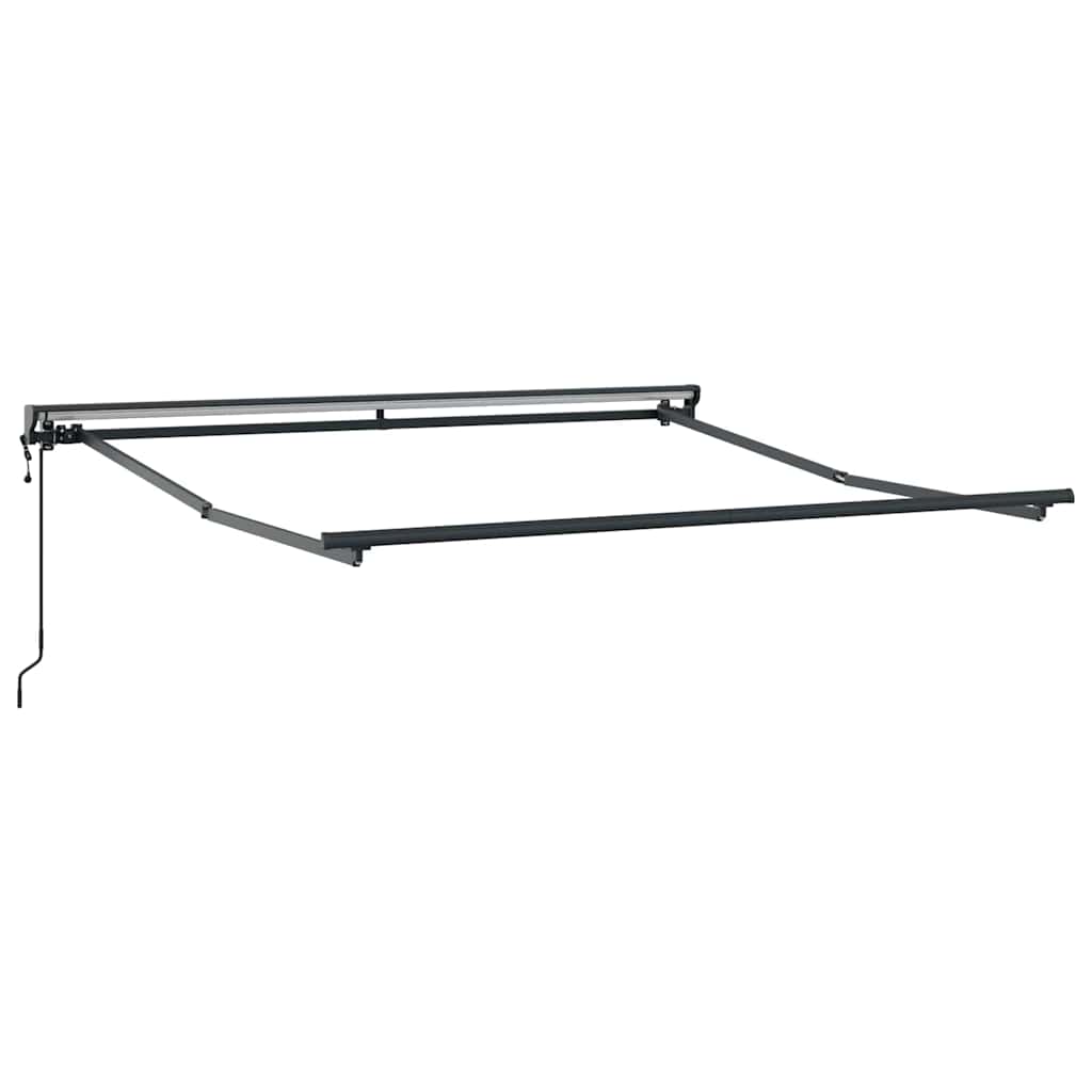 Okvir tende Crvena 350 x 250 cm Poliester s PU premazom
