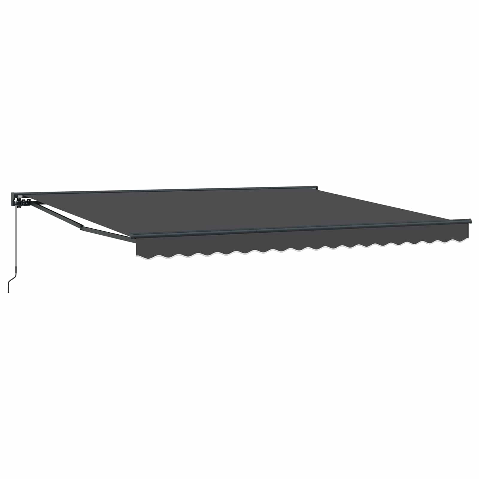 Okvir tende Antracit 400 × 300 cm Poliester s PU premazom