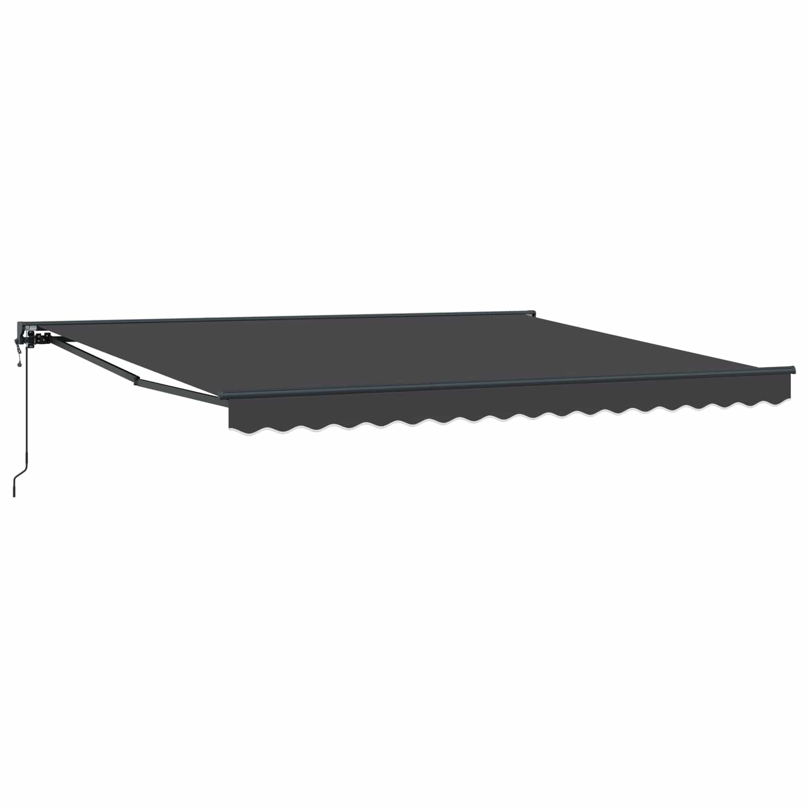 Okvir tende Antracit 400 × 300 cm Poliester s PU premazom