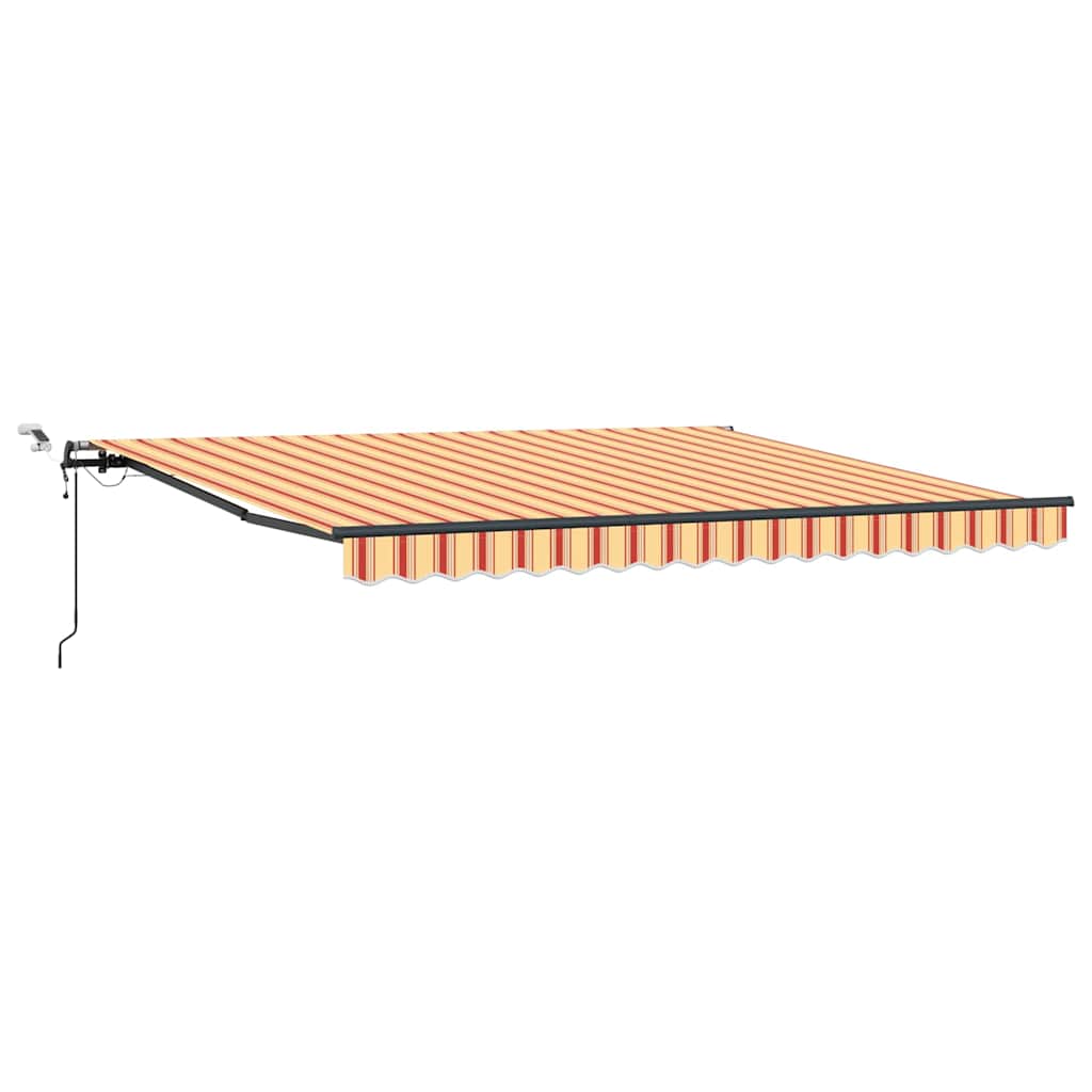 Tkanina za tende Žuta i narančasta 400 × 300 cm Poliester