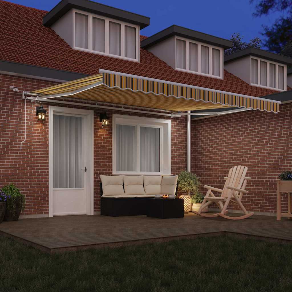 Tkanina za tende Šareni 400 × 300 cm Poliester