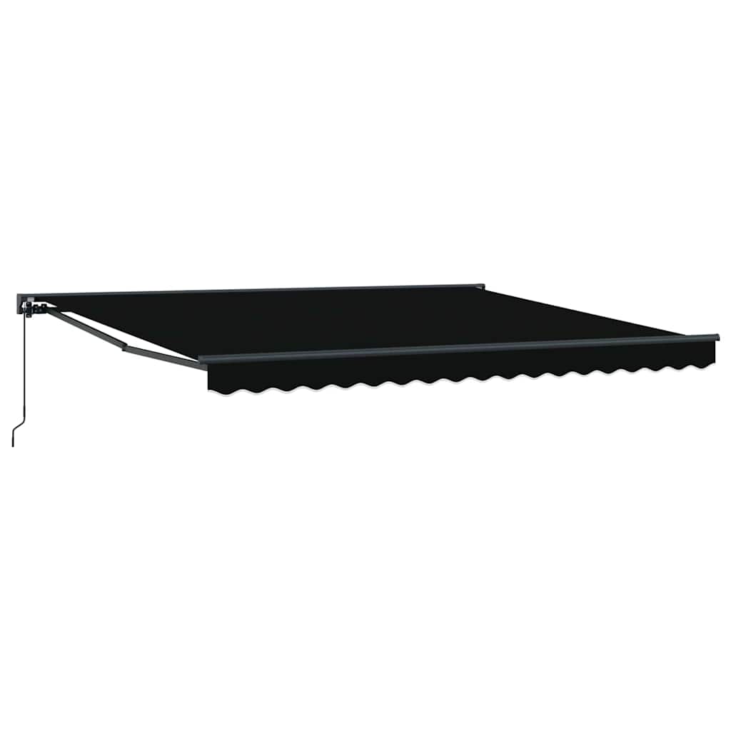 Okvir tende Crna 400 × 300 cm Poliester s PU premazom