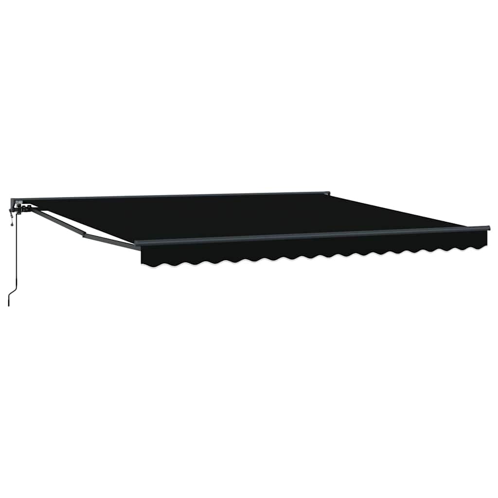 Okvir tende Crna 400 × 300 cm Poliester s PU premazom
