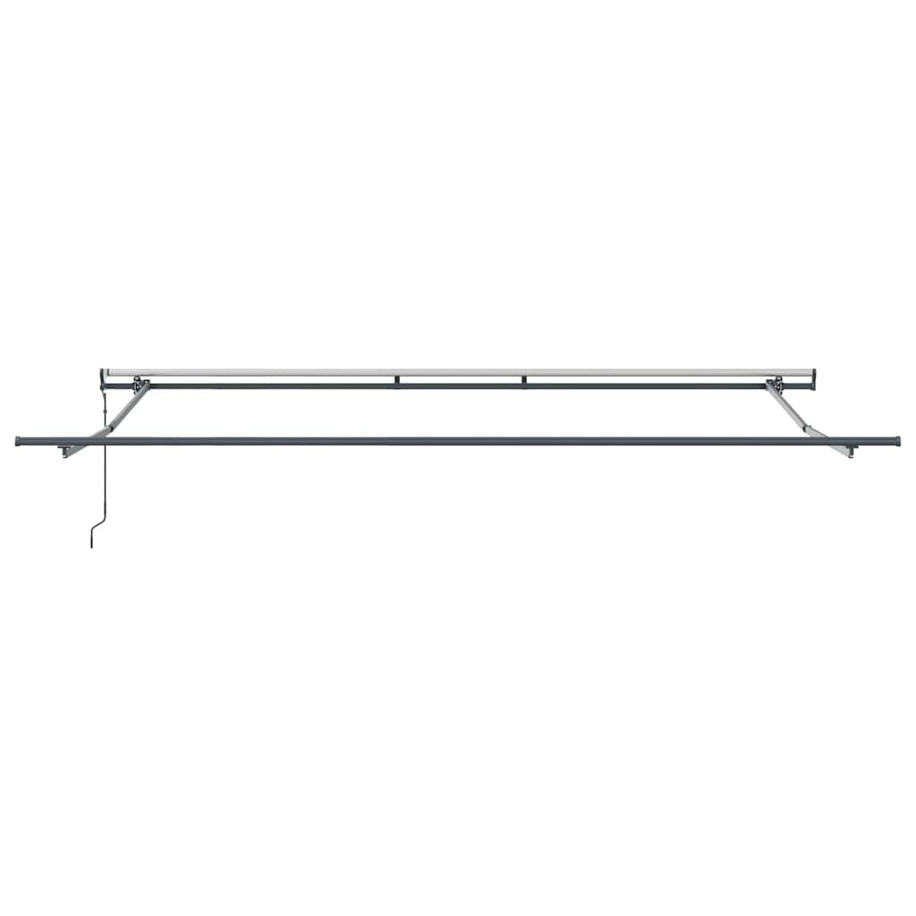 Povlačivi tende narančasta i smeđa 400 × 350 cm