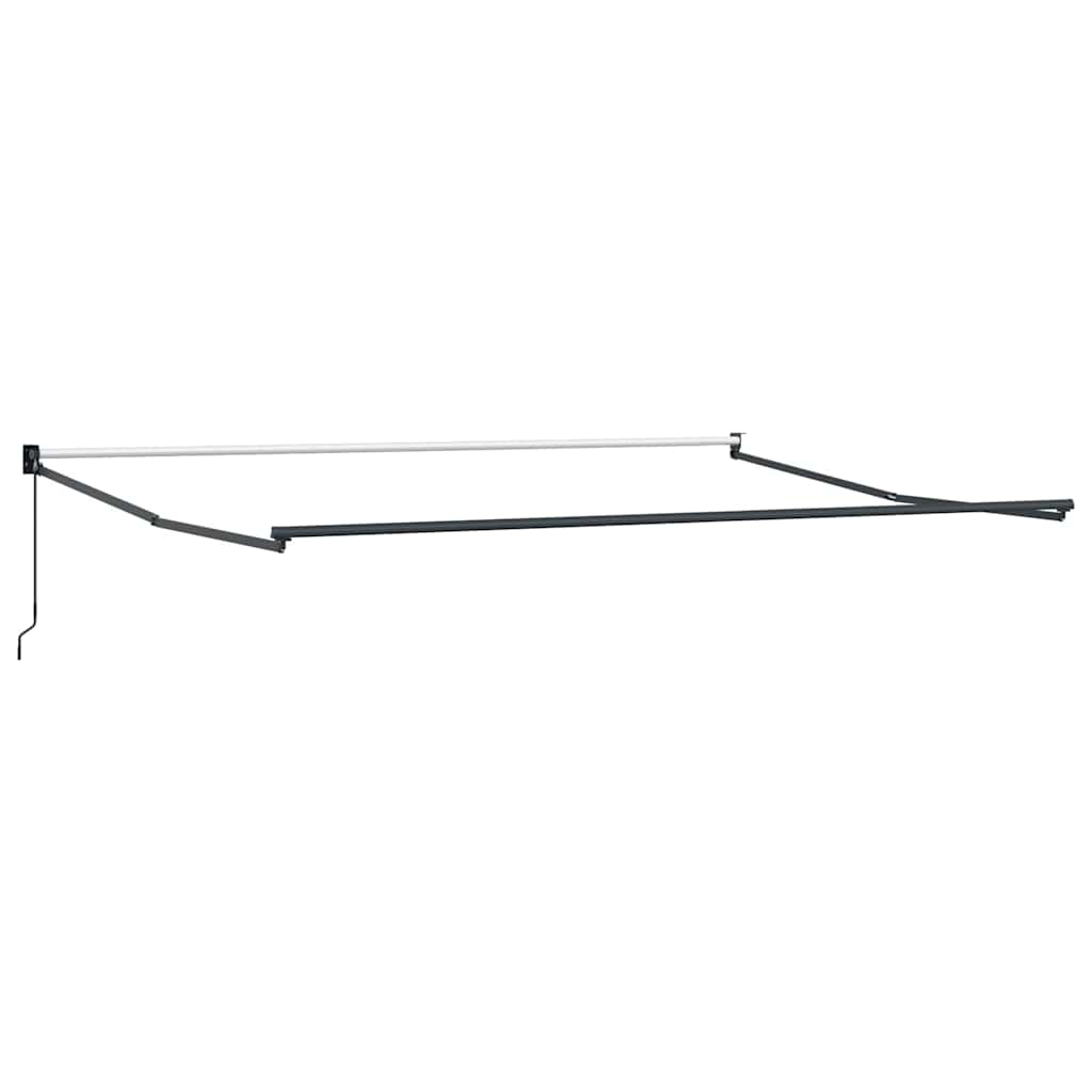 Električna retraktabilna tenda Žuta i narančasta 400 × 350 cm