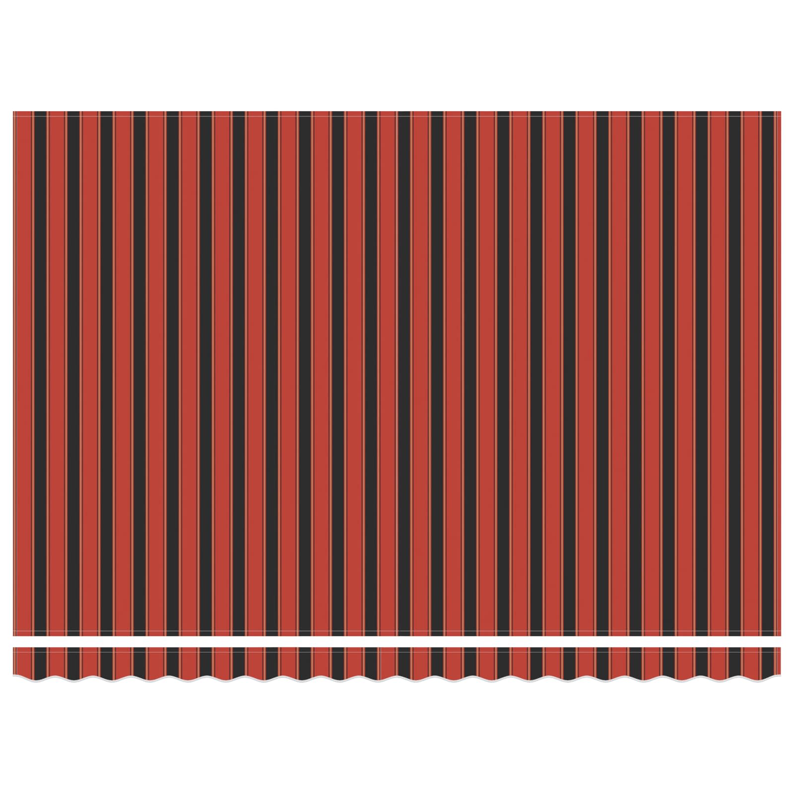 Nadstrešnica Narančasta i smeđa 450 x 300 x 165 cm