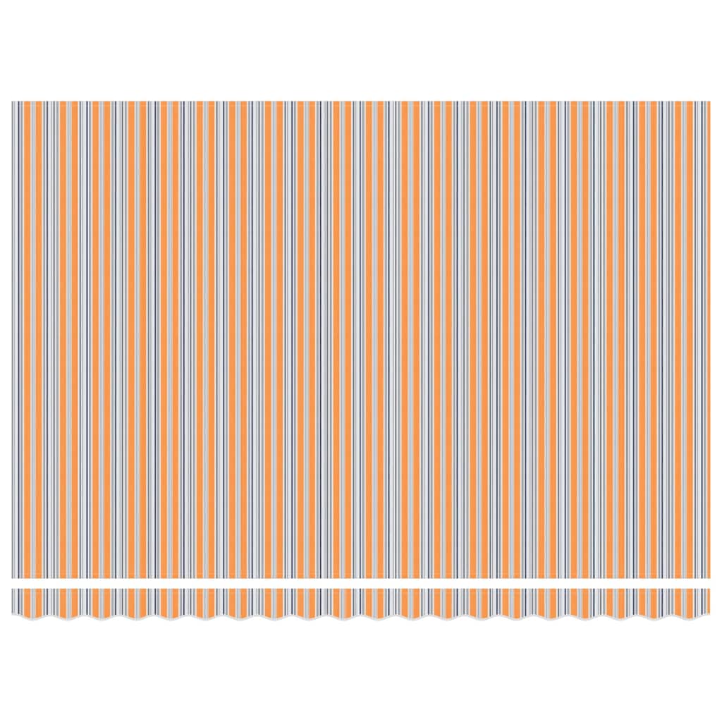 Povlačivi tende Šareni 450 × 300 cm 100% Poliester i Aluminij