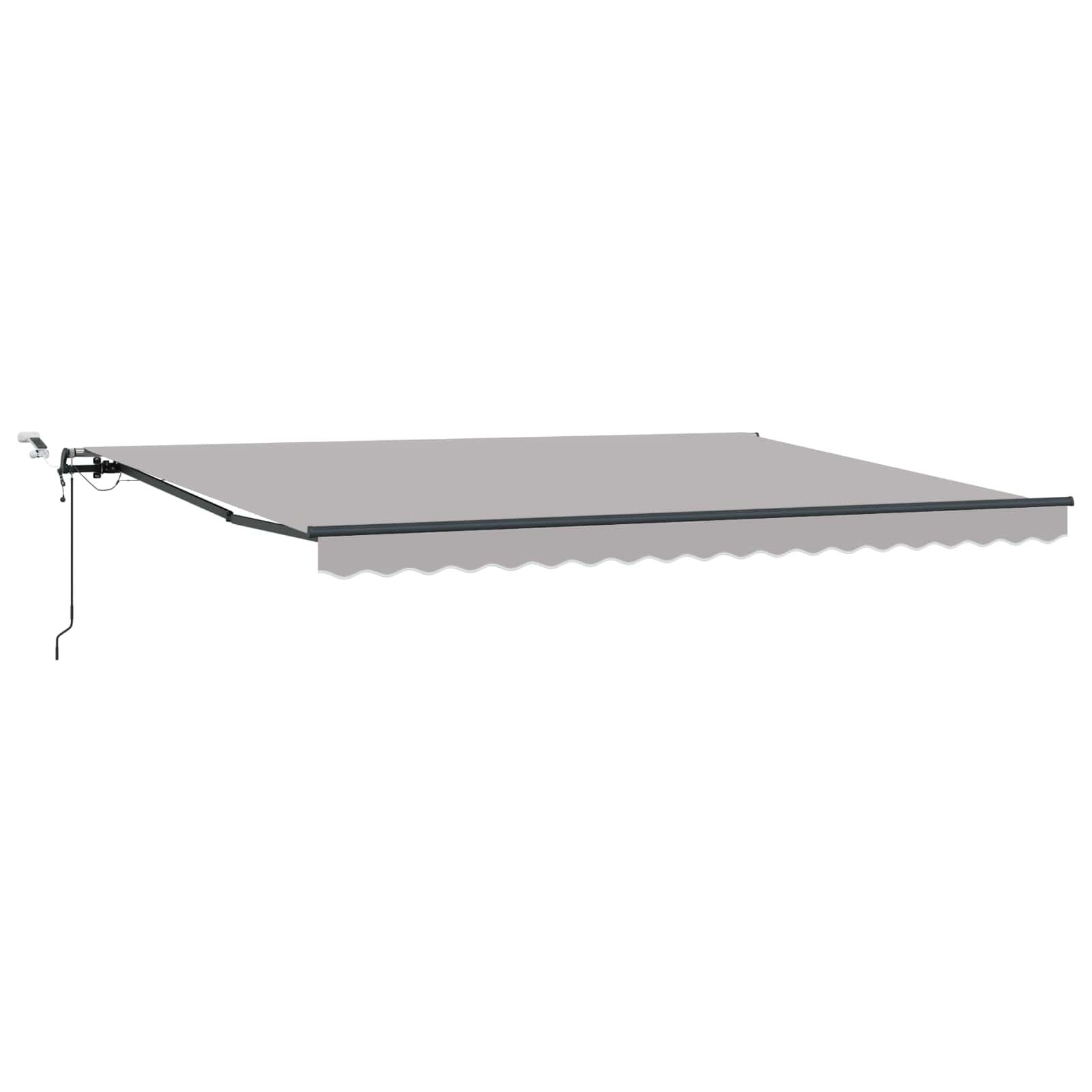 Tkanina za tende s Svijetlo siva 450 × 300 cm Poliester