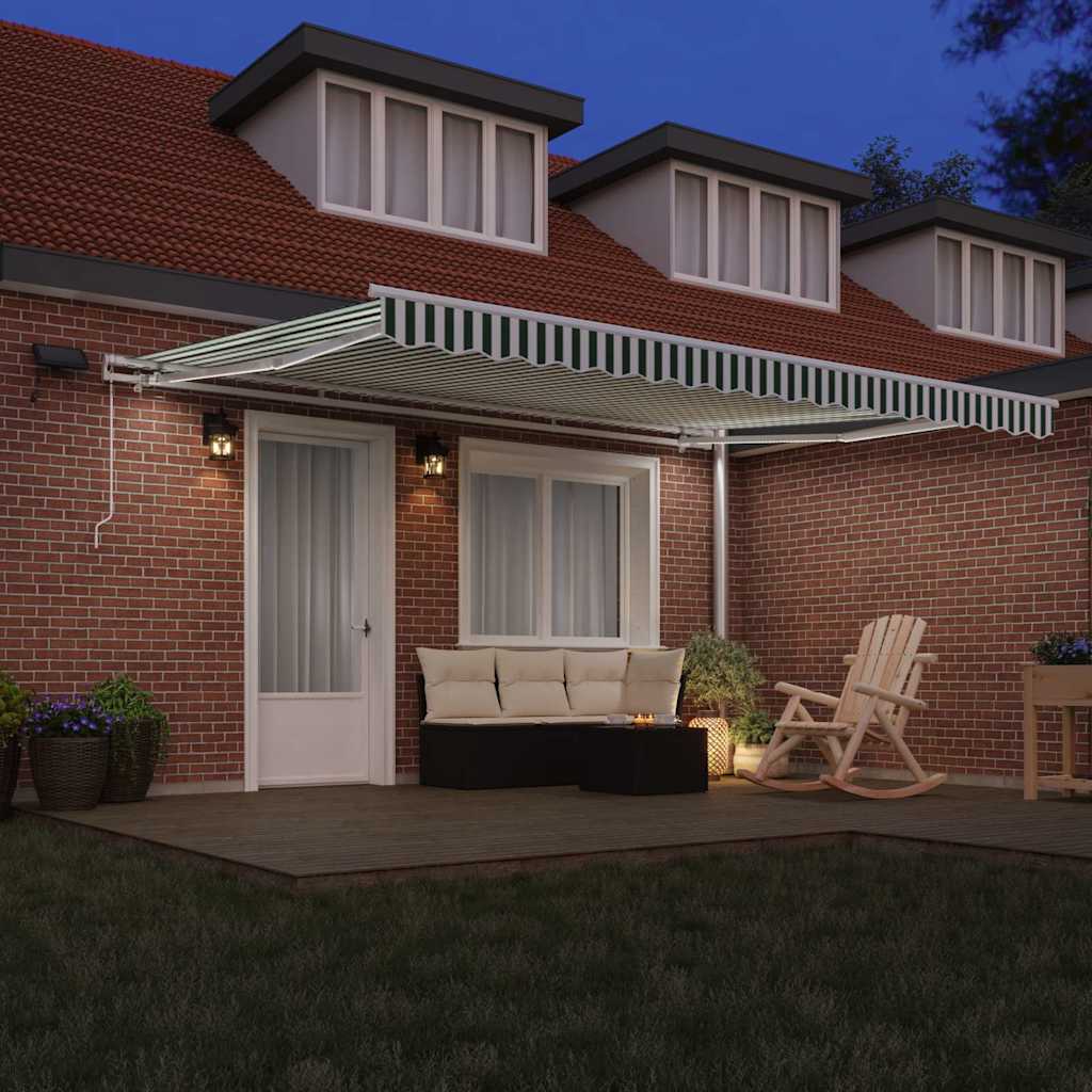 Skrovita tenda s 450 ×350 cm tkanina