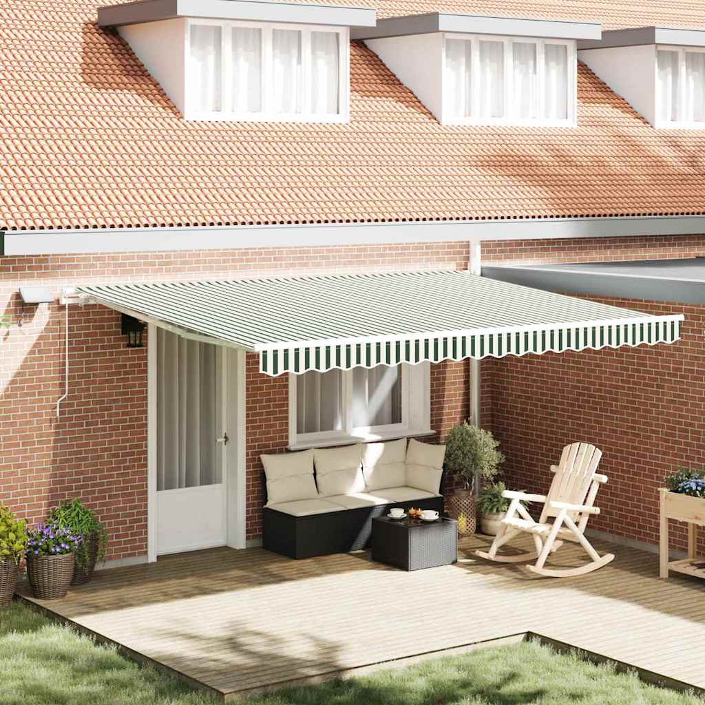 Skrovita tenda s 450 ×350 cm tkanina