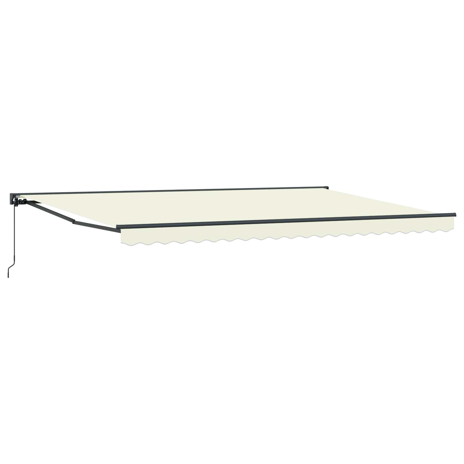 Okvir tende Krema 500 × 300 cm Poliester s PU premazom
