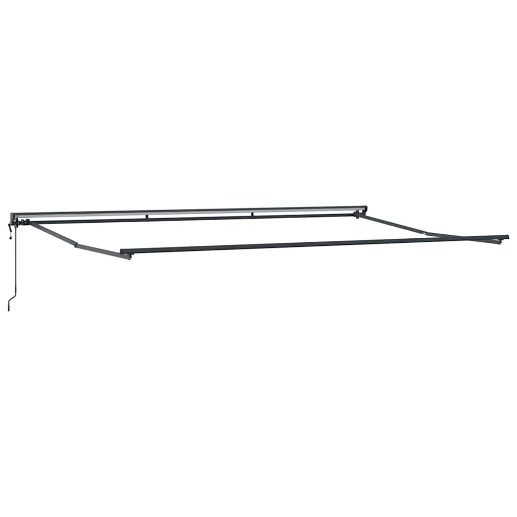 Okvir tende Tamno crvena 500 × 300 cm Poliester s PU premazom