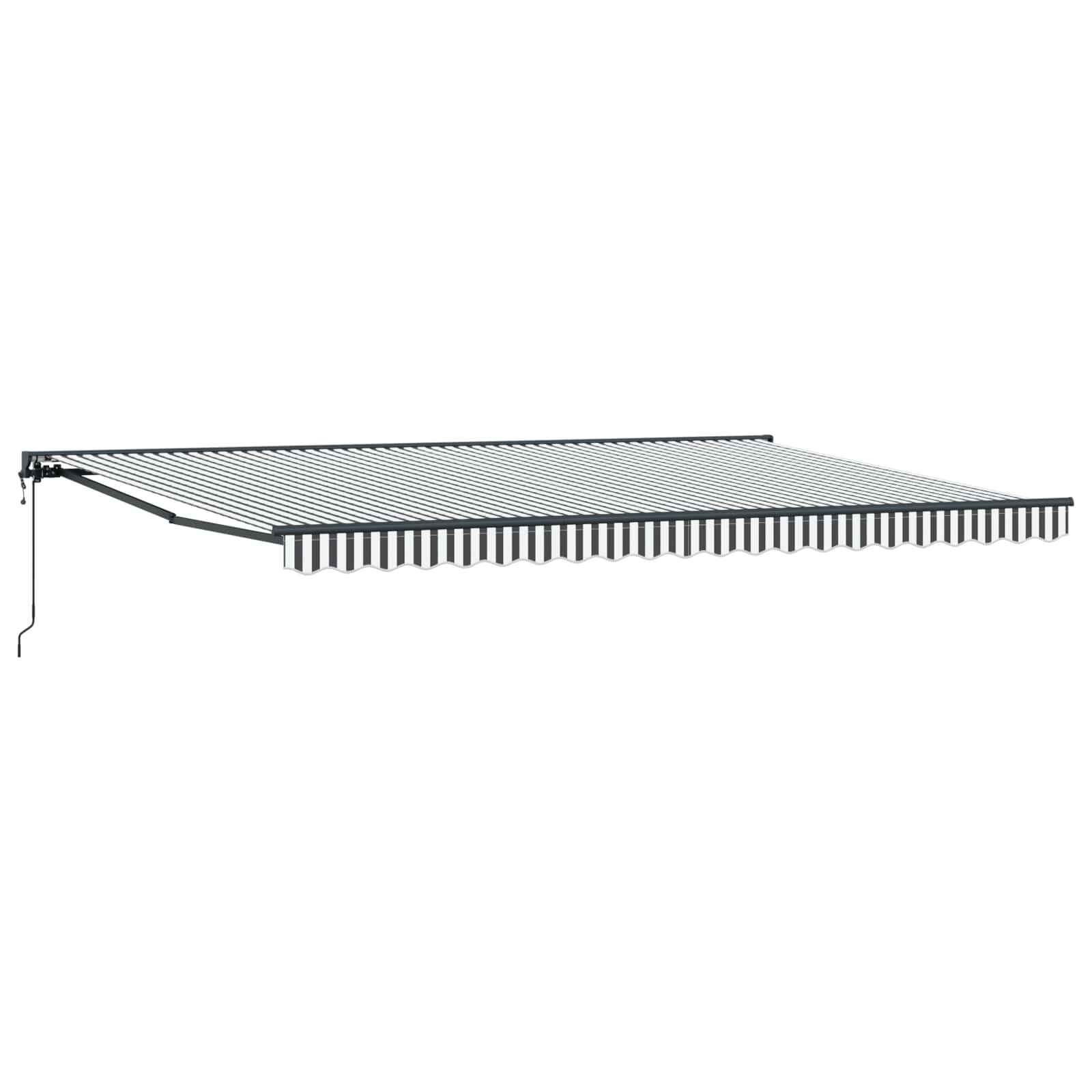 Okvir tende Antracit i bijelo 500 × 300 cm