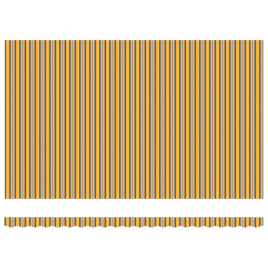 Nadstrešnica Šareni 500 × 300 cm Poliester i aluminij