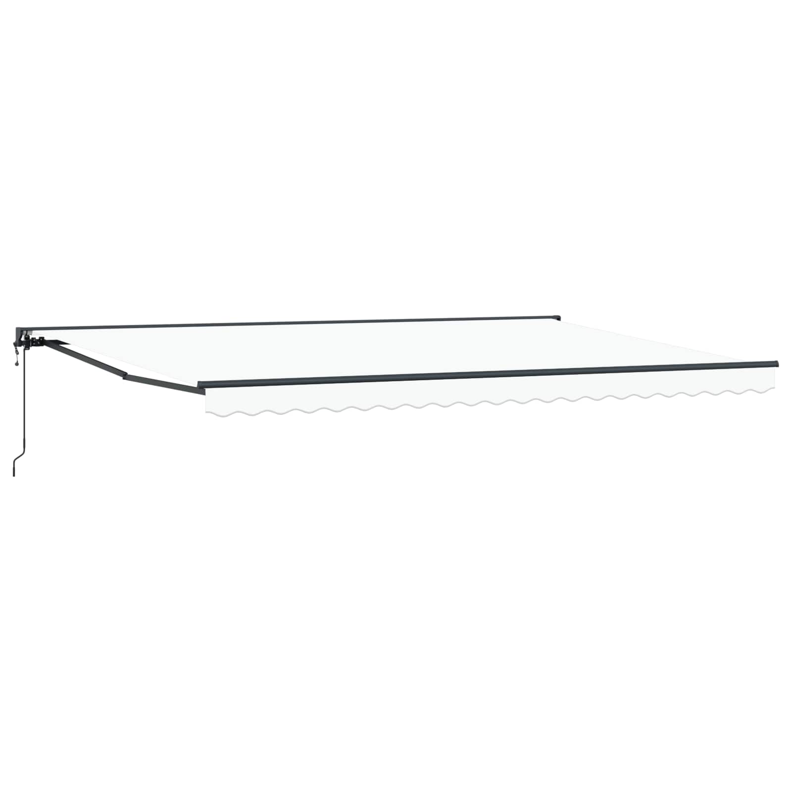 Okvir tende Bijeli 500 × 300 cm Poliester s PU premazom