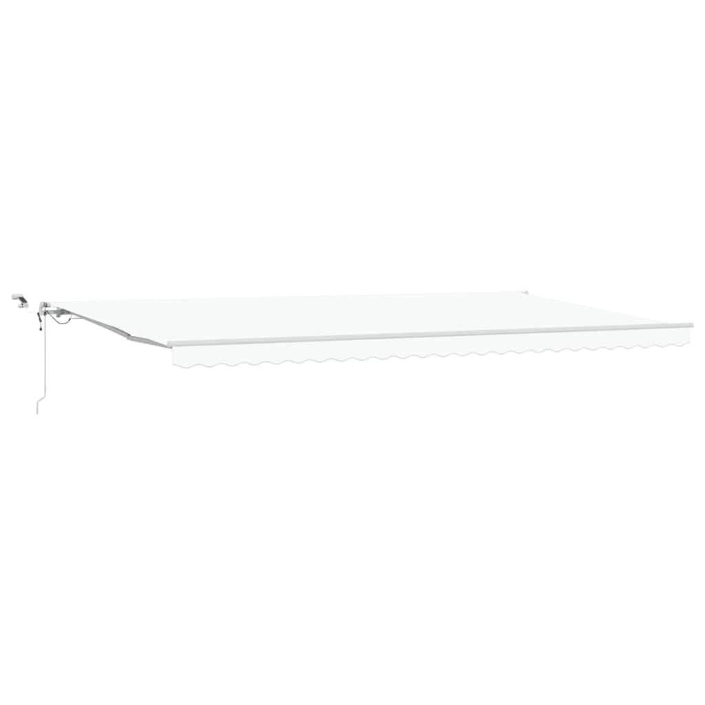 Tkanina za tende Bijela 600 × 300 cm Poliester