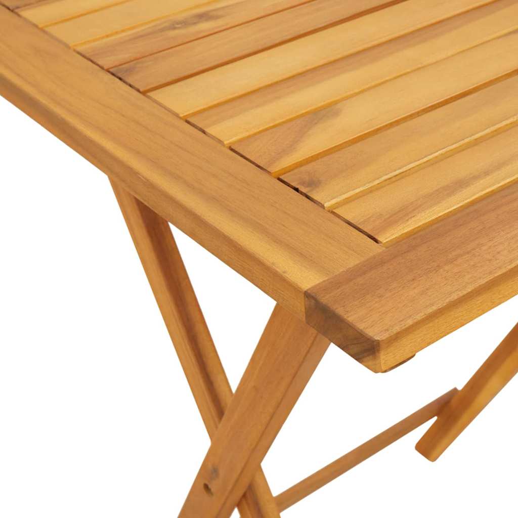 Bistro set za vrt 3 pcs Smeđa Čvrsto drvo akacije