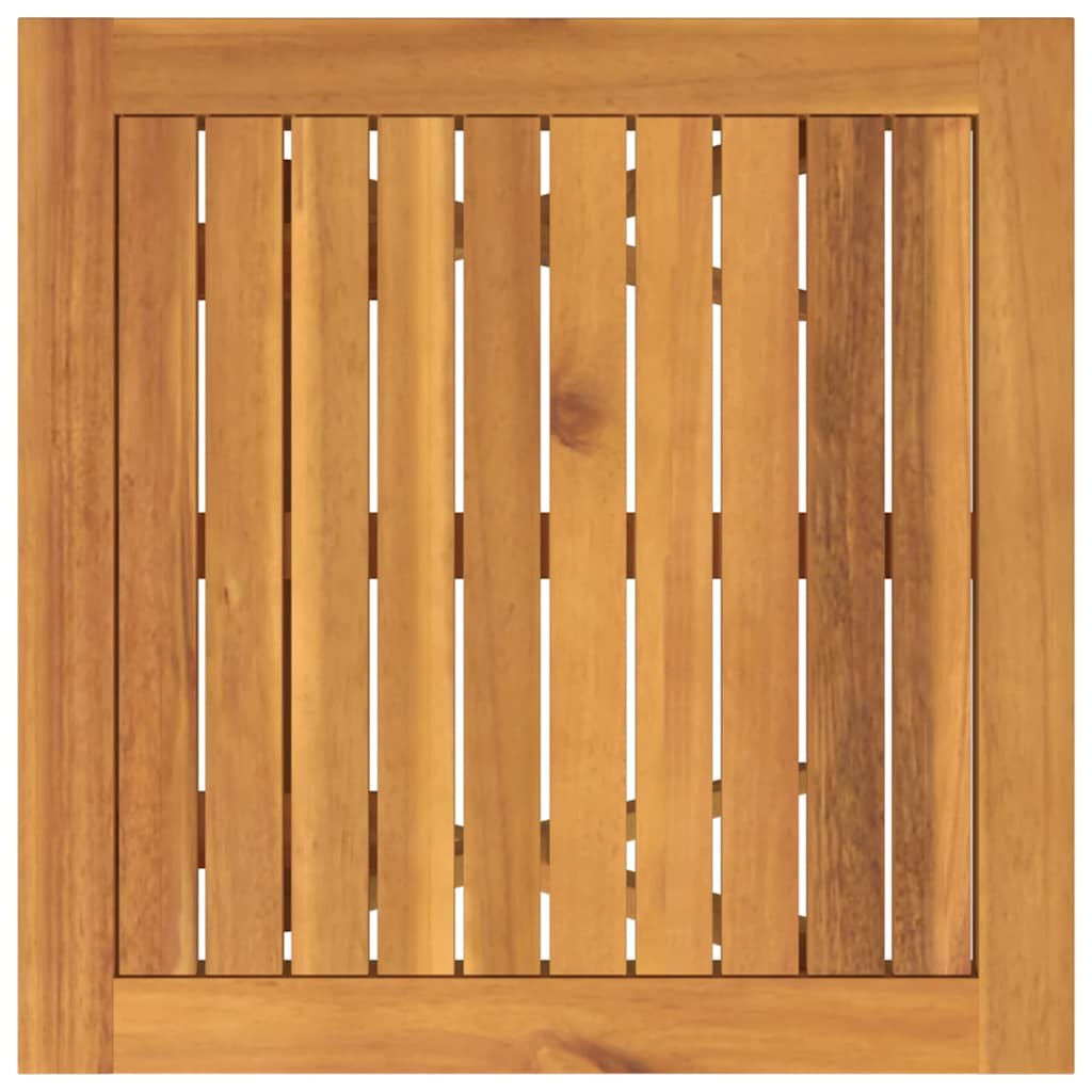 Bistro set za vrt 3 pcs Smeđa Čvrsto drvo akacije
