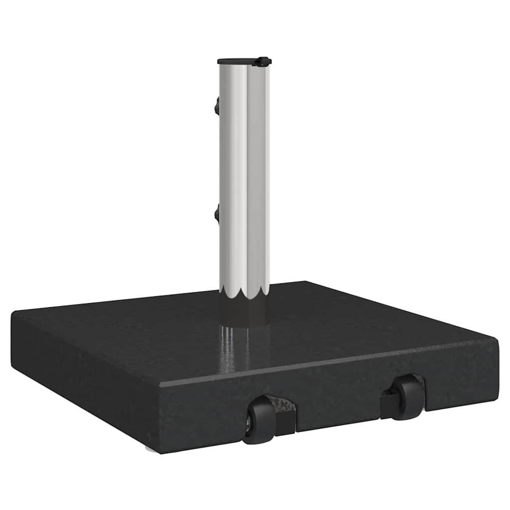 Baza za suncobran Crna 41 x 41 x 37 cm Granit