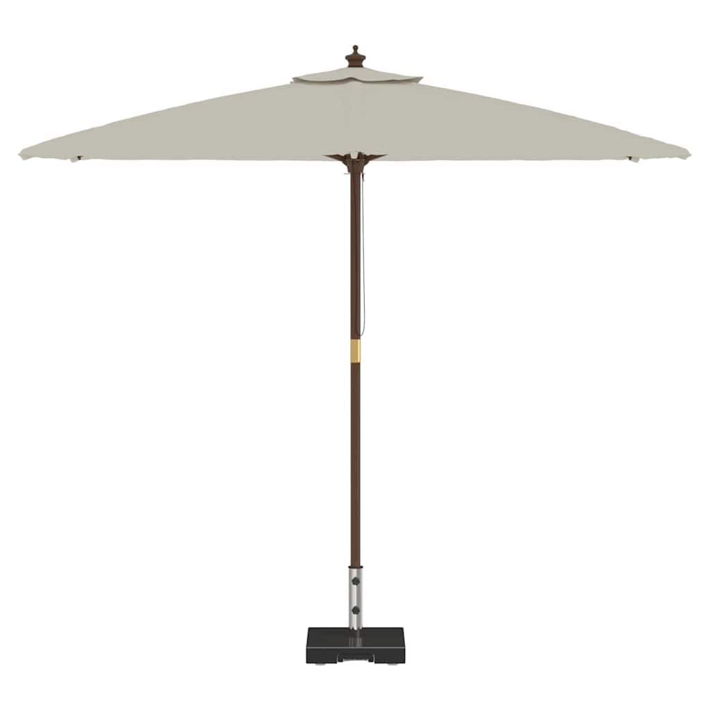 Baza za suncobran Crna 41 x 41 x 37 cm Granit