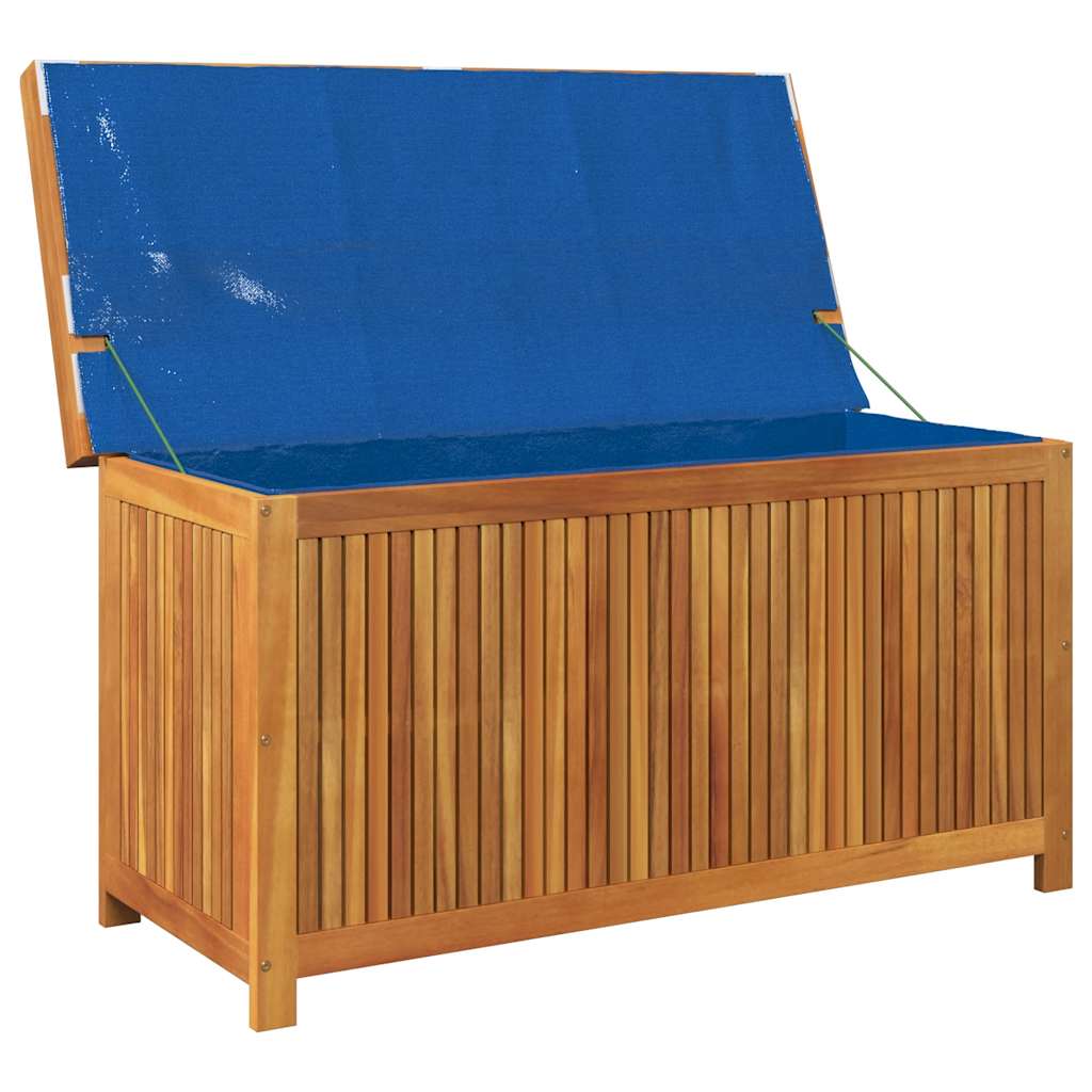 Vanjska kutija za jastuke 113x50x60,5 cm masivno drvo bagrema