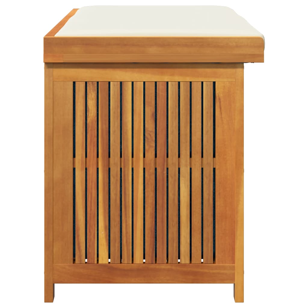 Vanjska kutija za jastuke 113x50x60,5 cm masivno drvo bagrema