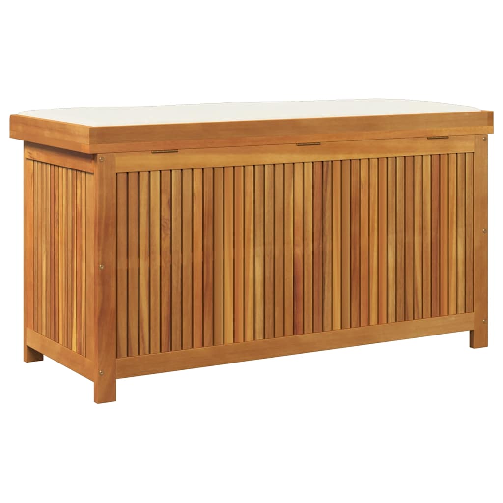 Vanjska kutija za jastuke 113x50x60,5 cm masivno drvo bagrema
