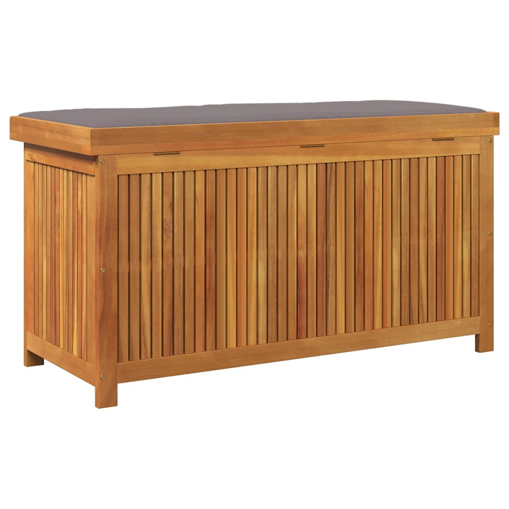Vanjska kutija za jastuke 113x50x60,5 cm masivno drvo bagrema