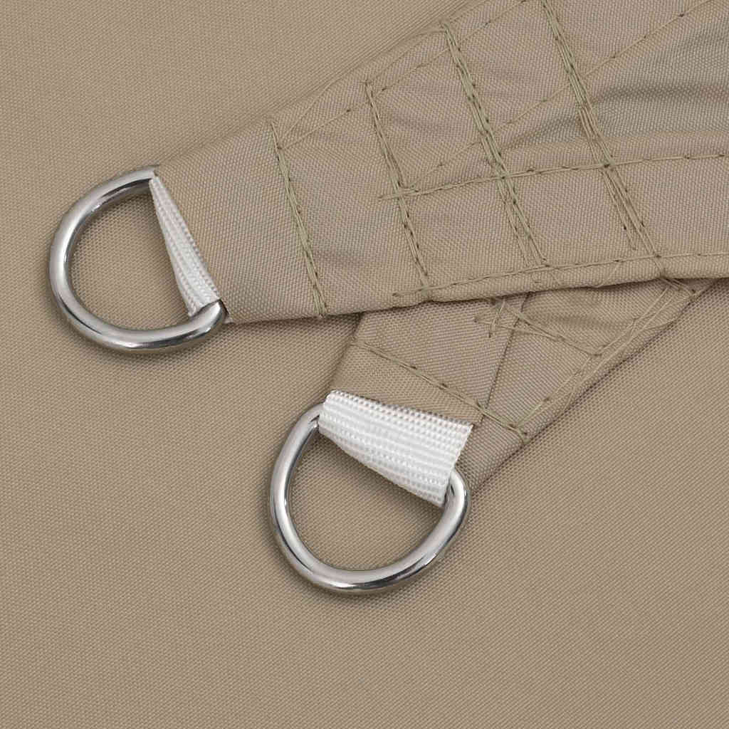 Jedro za sjenilo od sunca boje taupe 7x5x5 m 100% poliester oxford