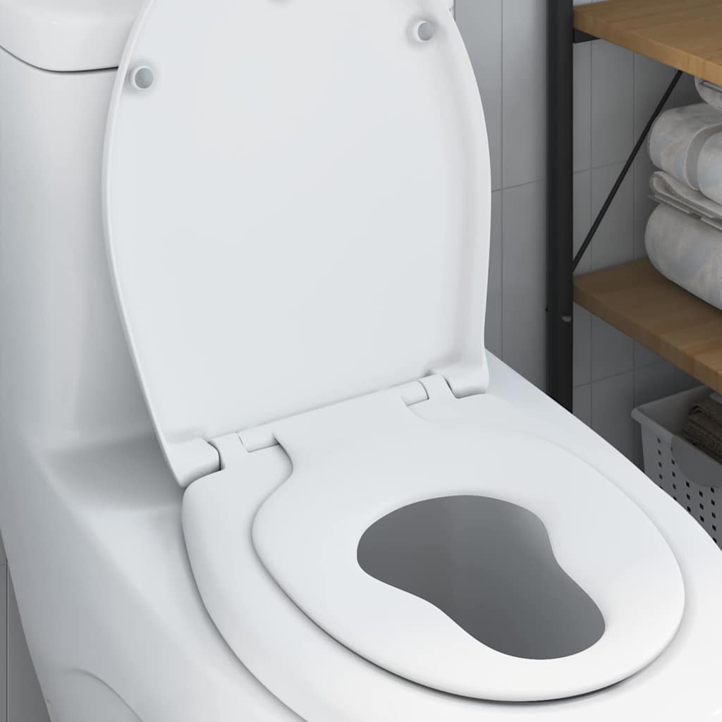 WC daska Bijelo 47 x 37 x 4 cm Duroplast