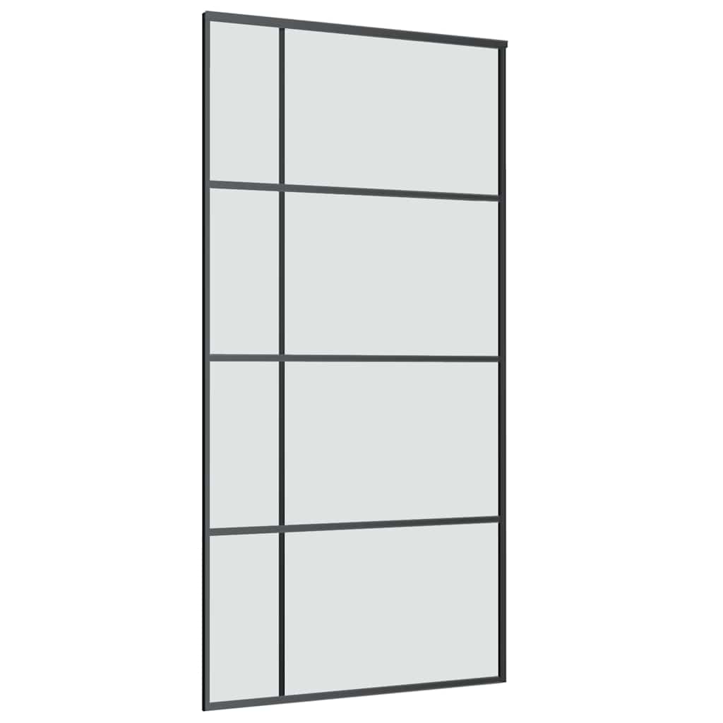 Klizna vrata s priborom 102,5x205 cm od stakla ESG i aluminija