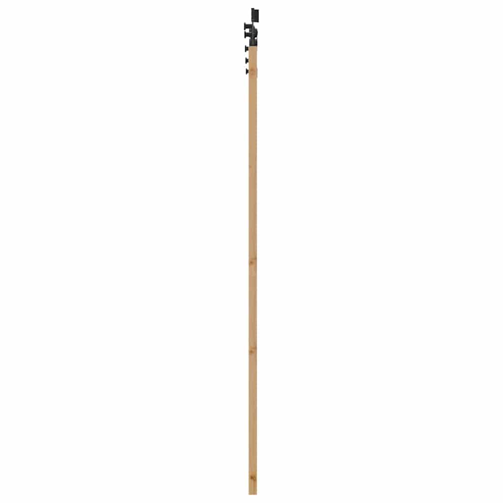 Klizna vrata ORKDAL Prirodna i crna 73,5 x 198,5 cm