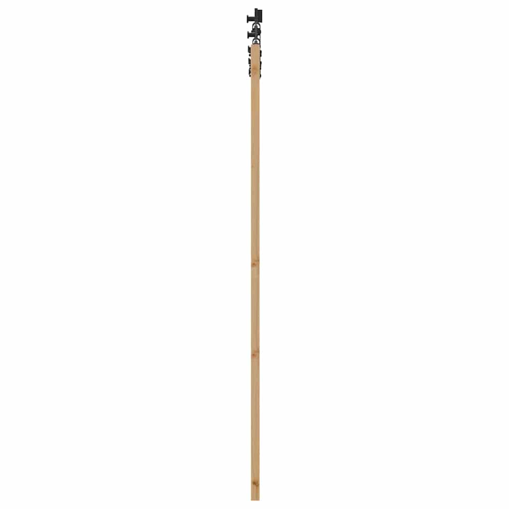 Klizna vrata ORKDAL Prirodna i crna 73,5 x 198,5 cm