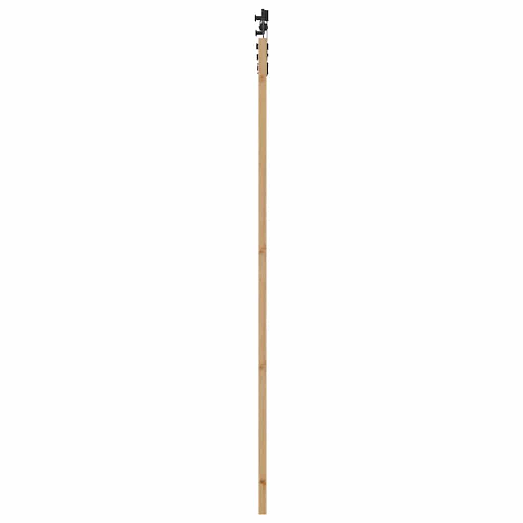Klizna vrata ORKDAL Prirodna i crna 93 x 232 cm