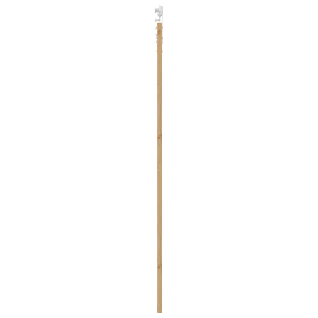 Klizna vrata Prirodna 93 x 232 cm Masivna borovina i staklo