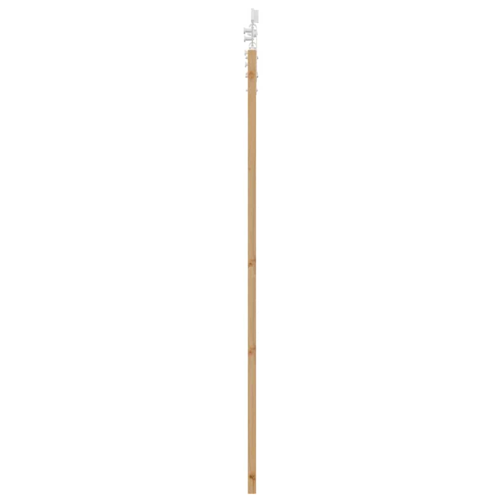 Klizna vrata Prirodna 61 x 198,5 cm Masivna borovina i staklo