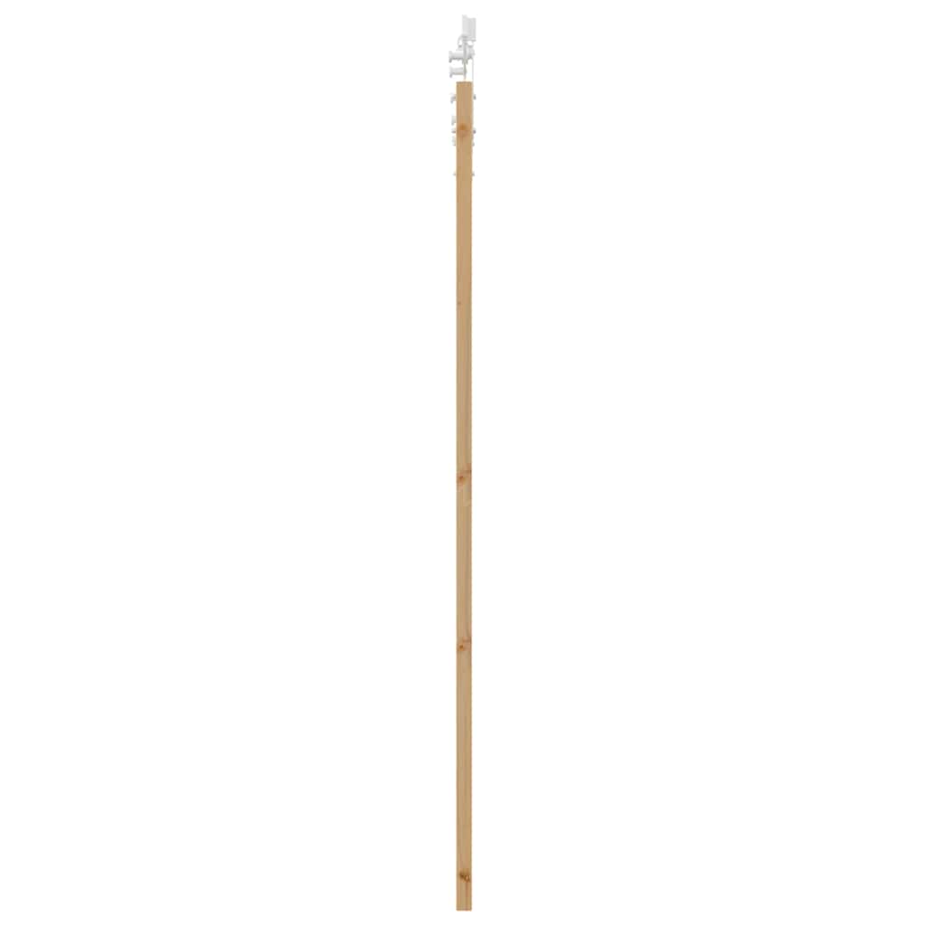 Klizna vrata Prirodna 93 x 202 cm Masivna borovina i staklo