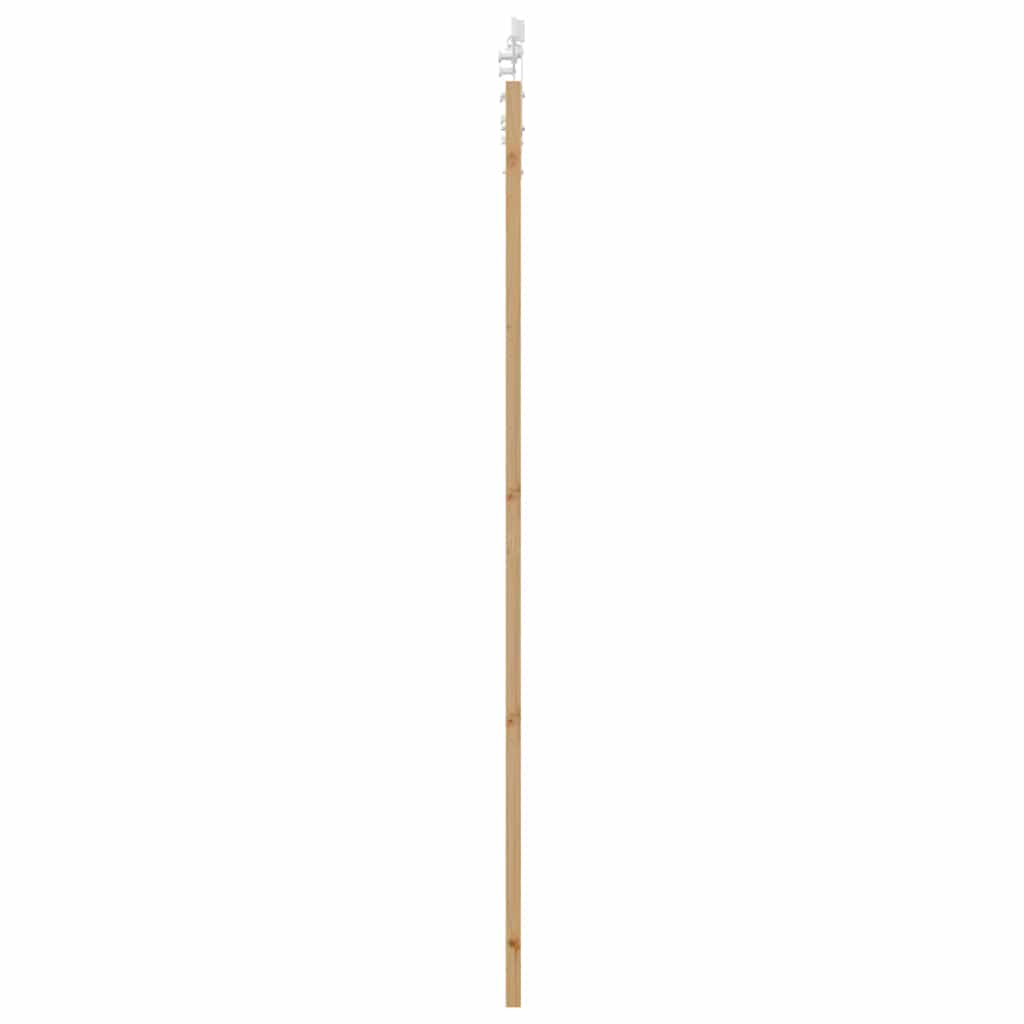 Klizna vrata Prirodna 93 x 232 cm Masivna borovina i staklo