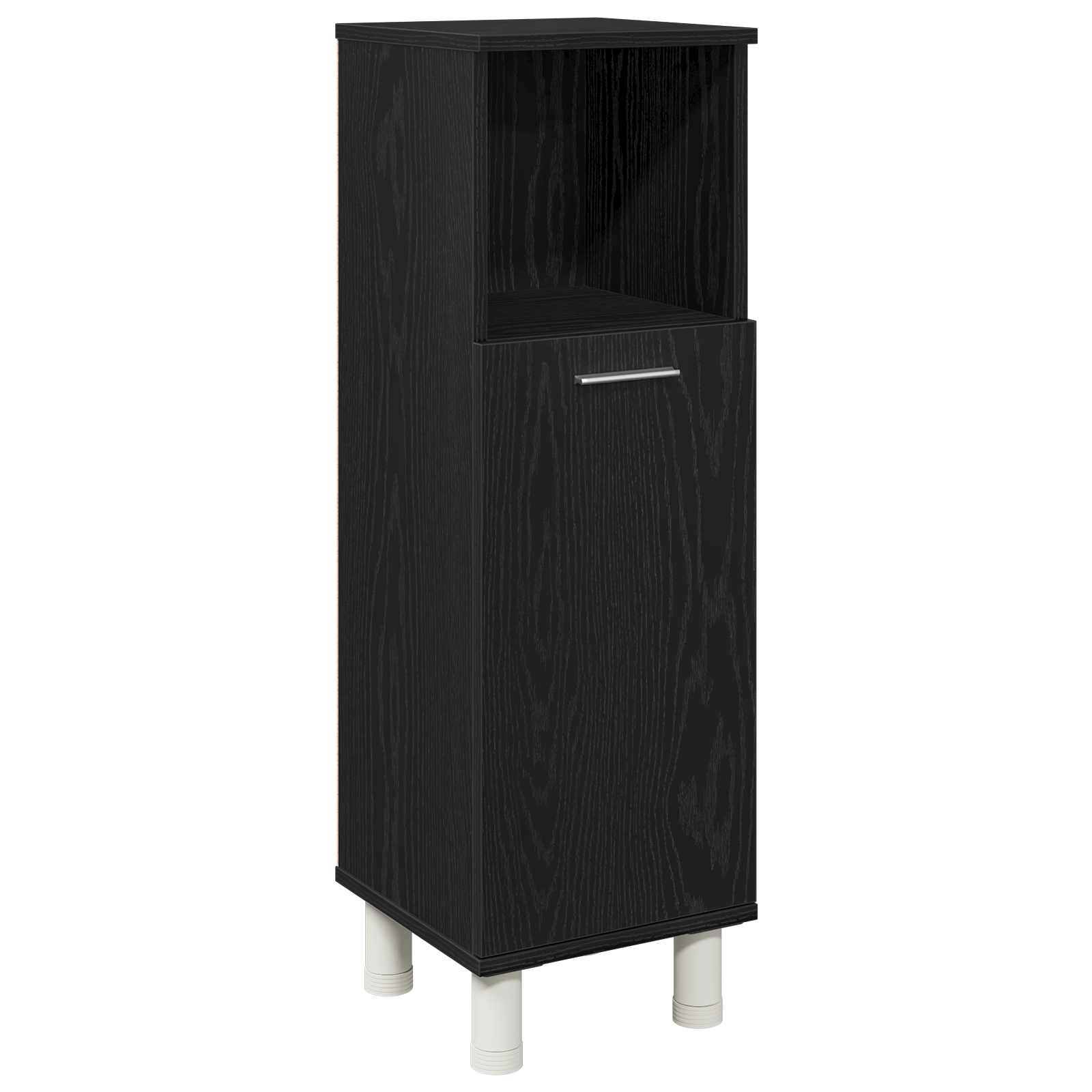 Set namještaja za kupaonicu Zidne 3 pcs Crna 30 x 30 x 99,5 cm