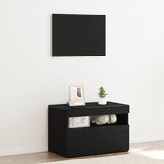 Noćni ormar Crni hrast 60 x 35 x 40 cm Konstruirano drvo