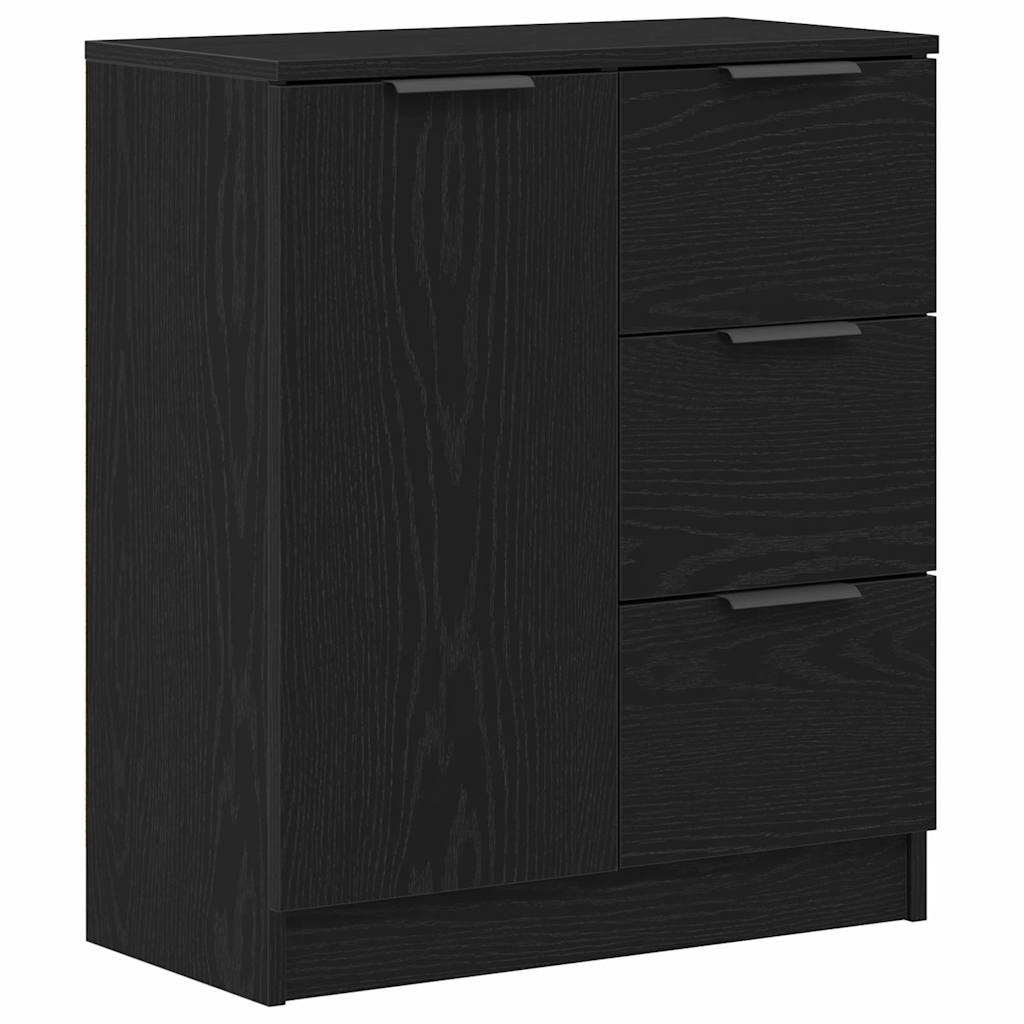 Kreveta Crni hrast 120 x 30 x 70 cm Konstruirano drvo