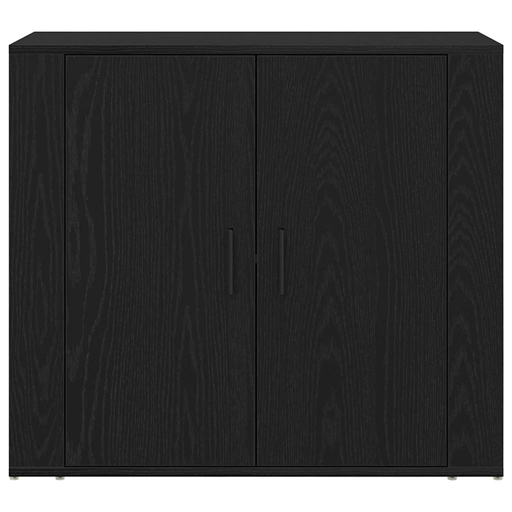 Kreveta Crni hrast 240 x 33 x 70 cm Konstruirano drvo