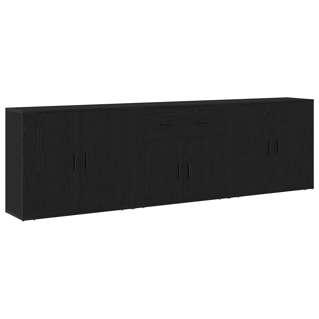 Kreveta Crni hrast 240 x 33 x 70 cm Konstruirano drvo