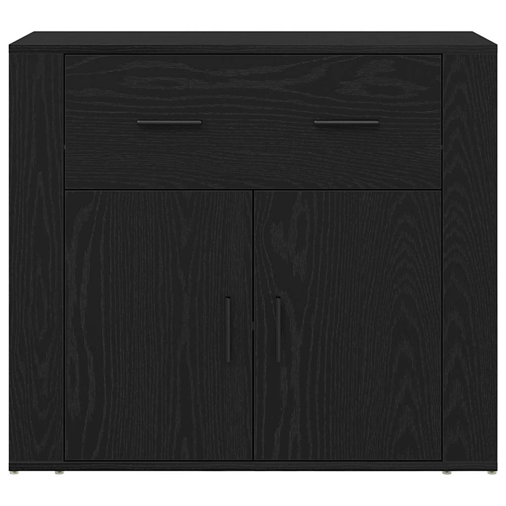 Kreveta Crni hrast 240 x 33 x 70 cm Konstruirano drvo