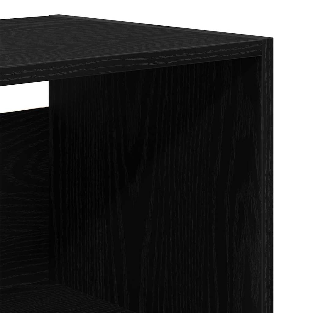 Highboard Crni hrast 69,5 x 34 x 180 cm Konstruirano drvo