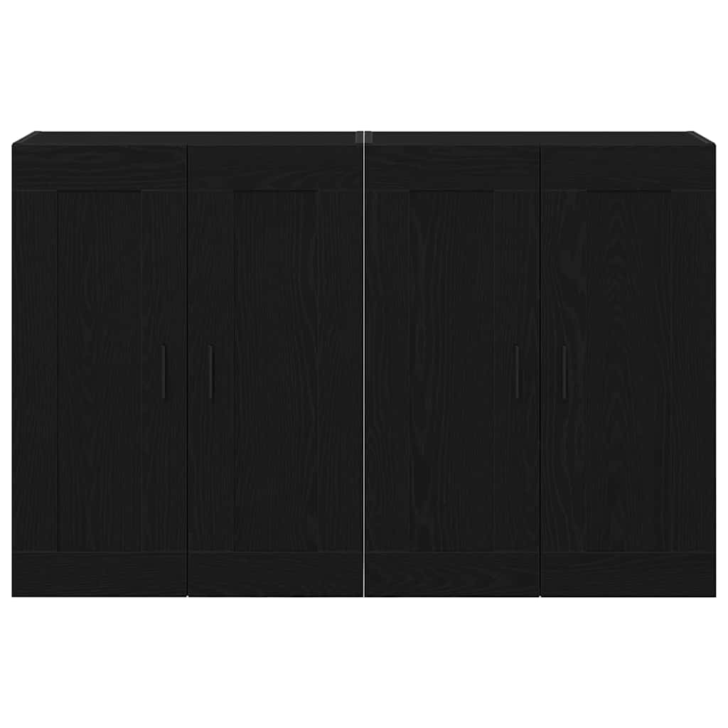 Kabinetski zidni Zidne 2 pcs Umjetnički hrast 69,5 x 34 x 90 cm