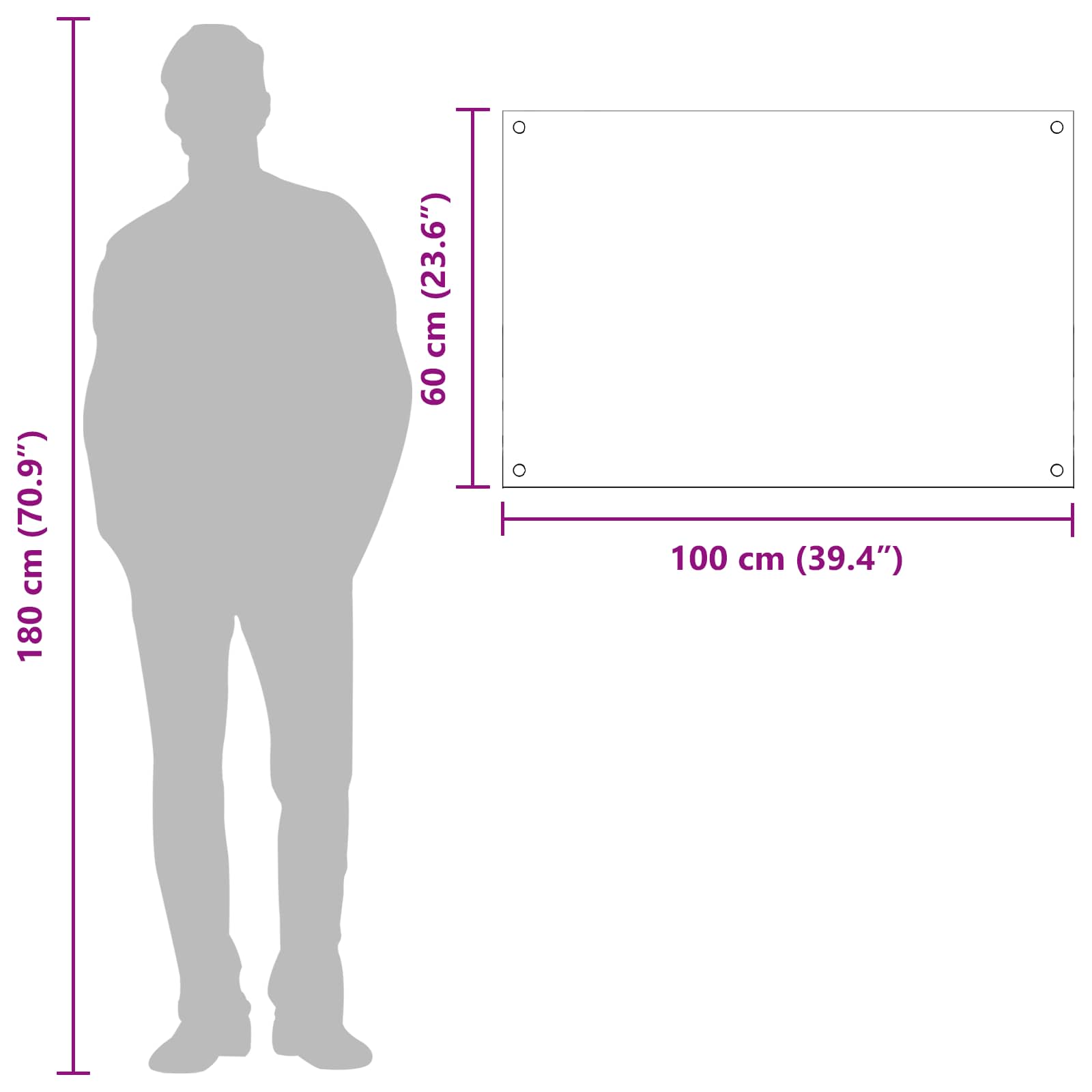 Kuhinjski zid Tamno siva 100 x 60 cm Staklo otporno na udarce