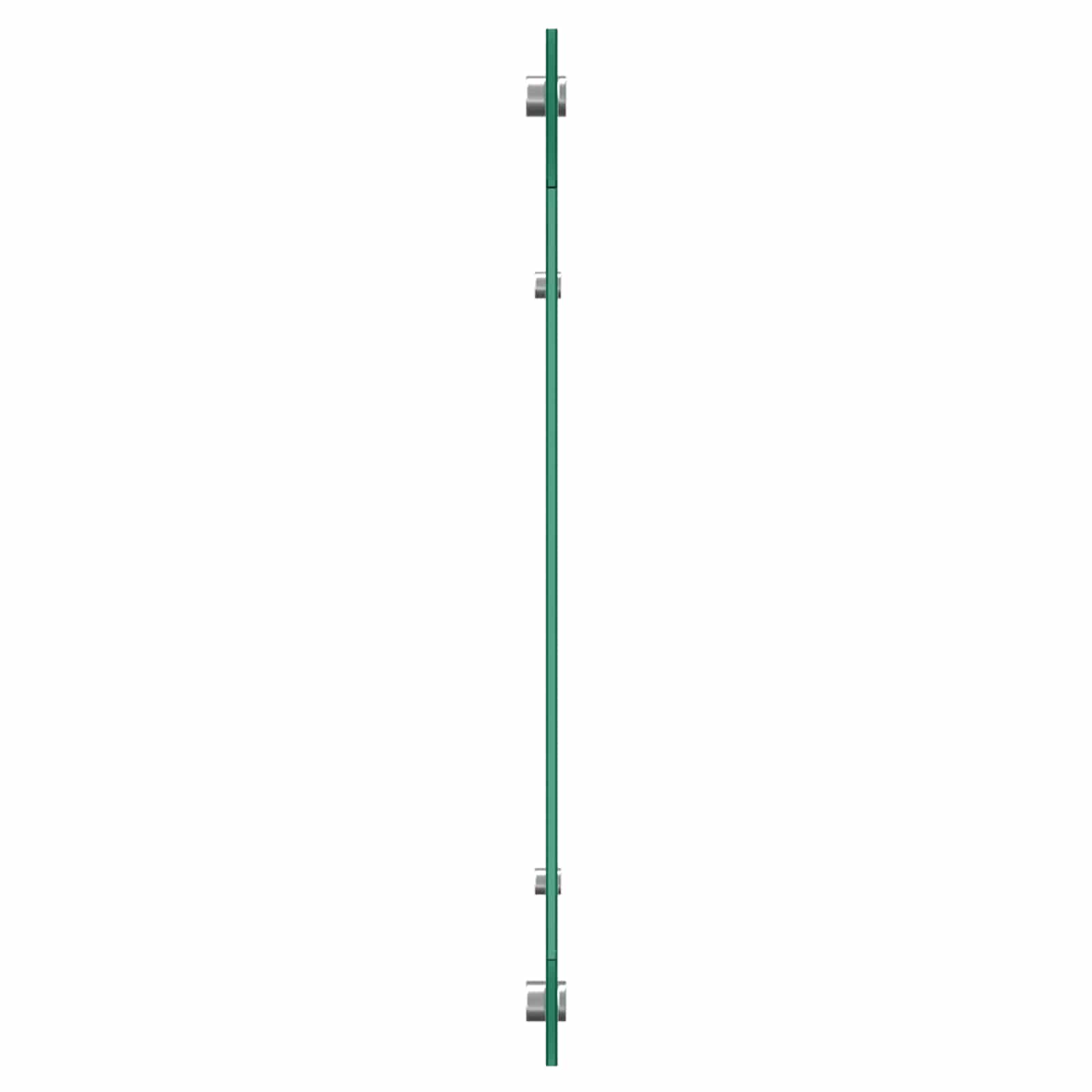 Kuhinjski zid Crna 120 x 50 cm Staklo otporno na udarce